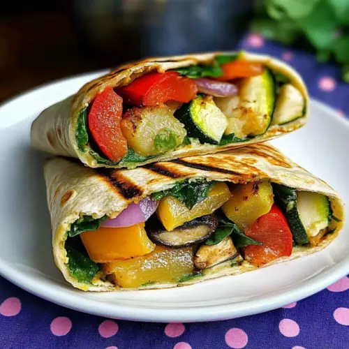 Grilled Veggie Wraps