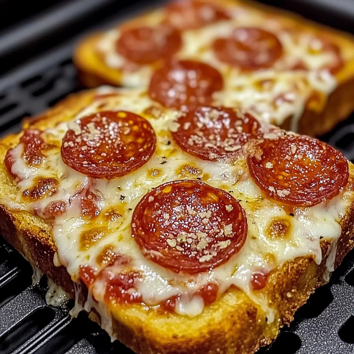 Texas Toast Pizza Air Fryer