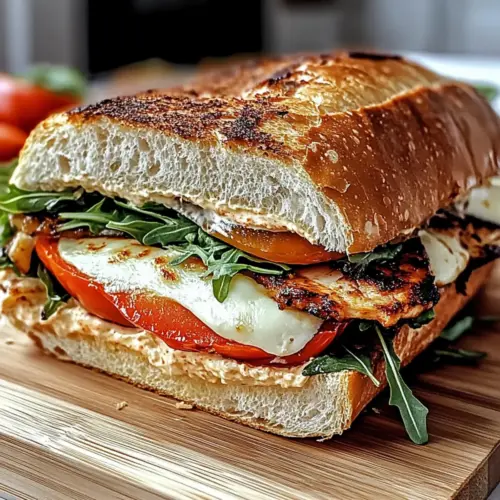 Gourmet Ciabatta Sandwich