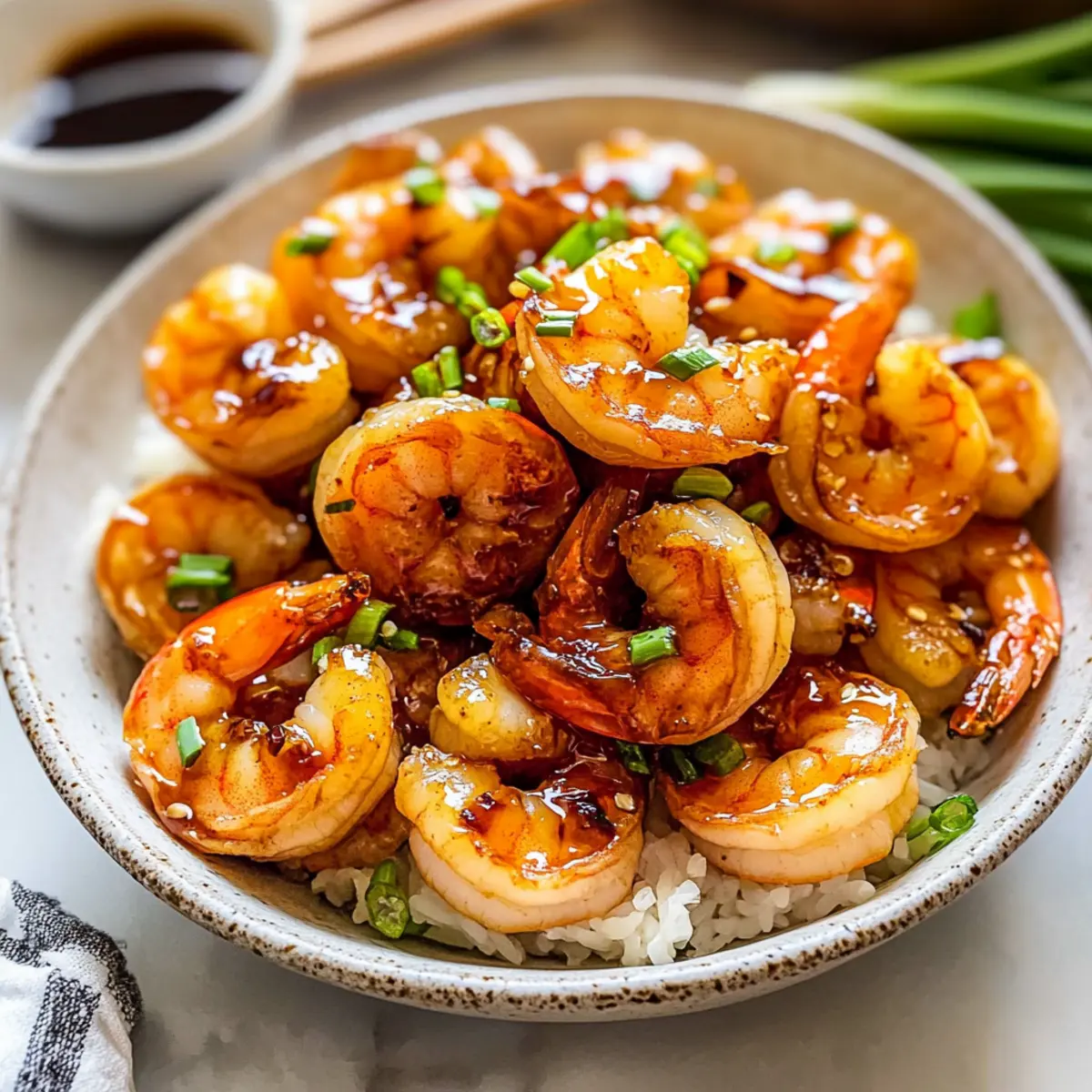 Honey Garlic Shrimp