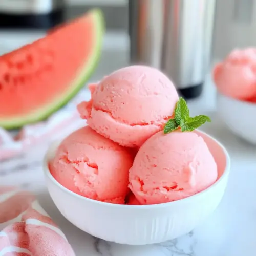 Ninja Creami Watermelon Sorbet