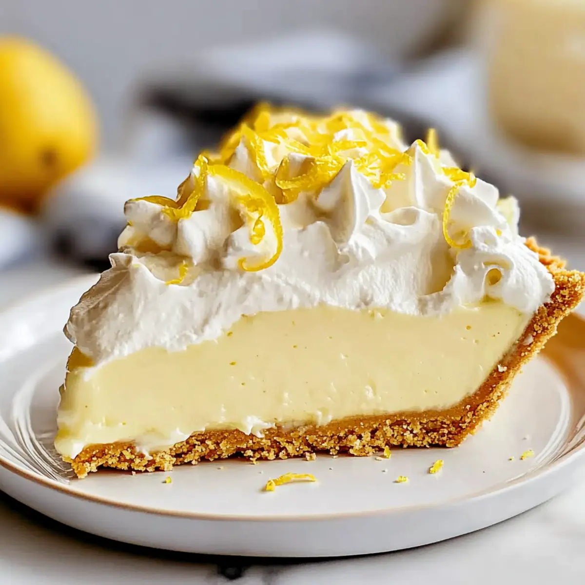 Sunshine Lemon Cream Pie