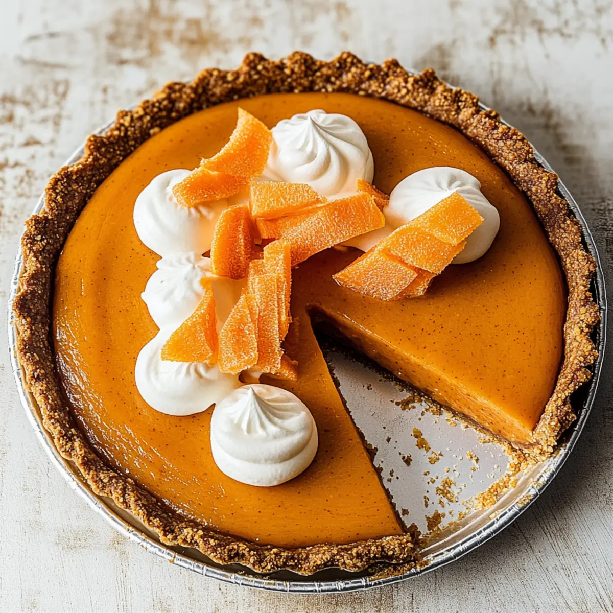 Honey Carrot Pie