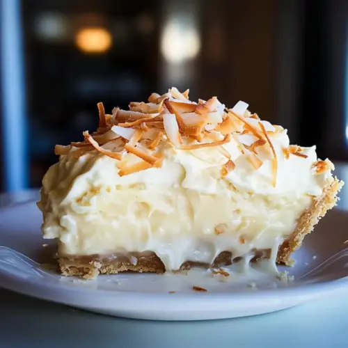 Triple Coconut Cream Pie