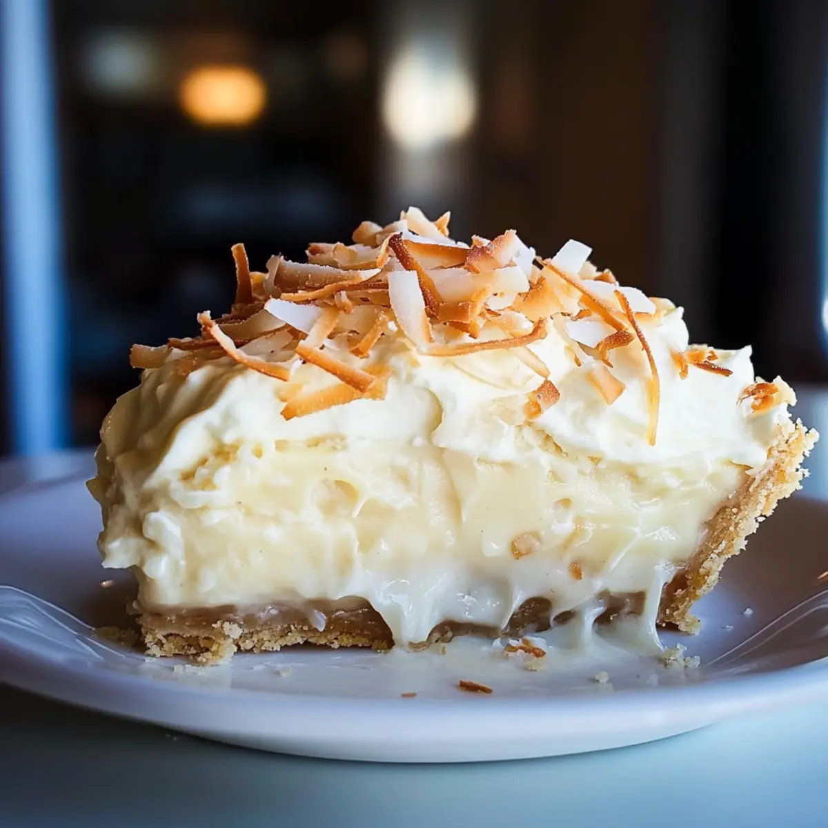 Triple Coconut Cream Pie