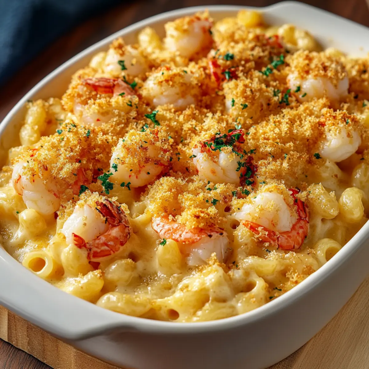 Seafood Mac and Cheese