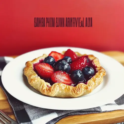 Mini Summer Berry Galettes