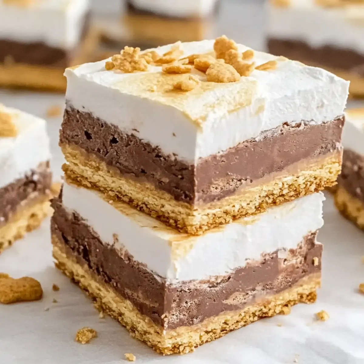 Frozen S’mores Bars