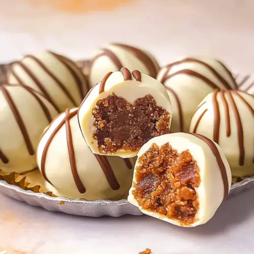 No-Bake Biscoff Cookie Truffles