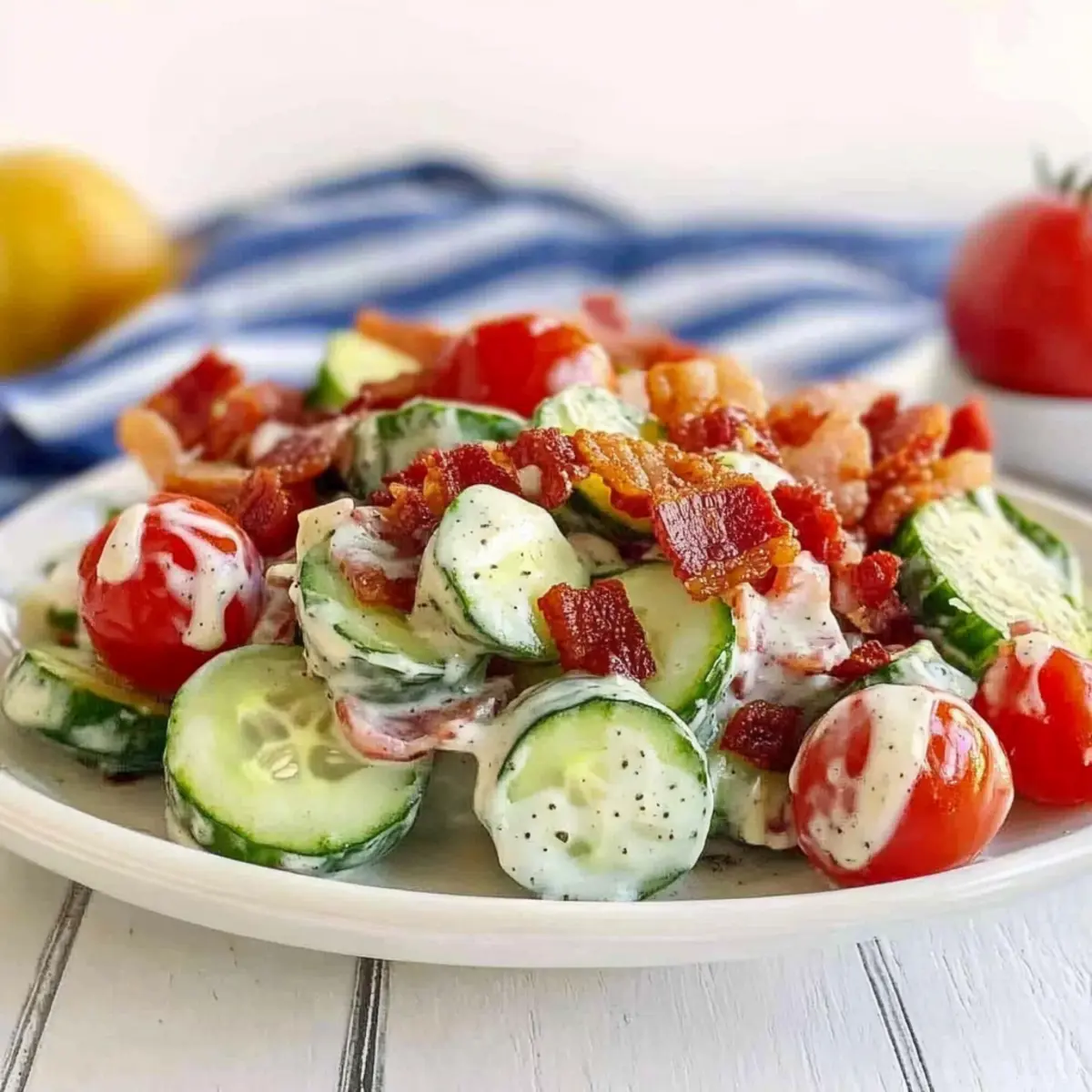 Cucumber Tomato Salad