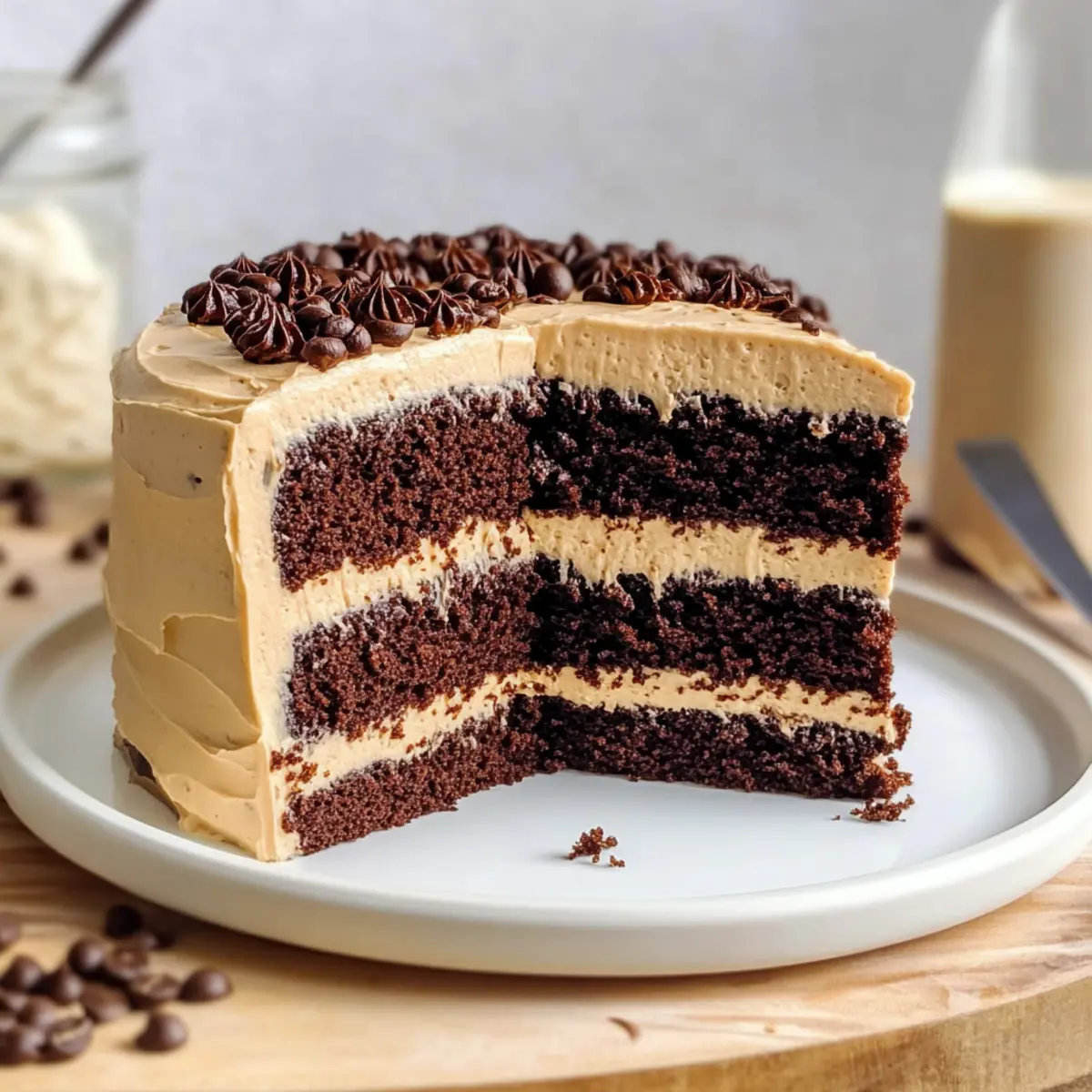 Coffee Chocolate Cake