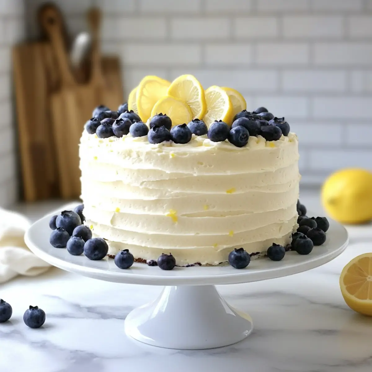 Lemon Blueberry Cake