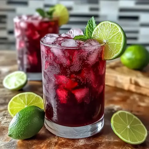 Hibiscus Ginger Iced Tea