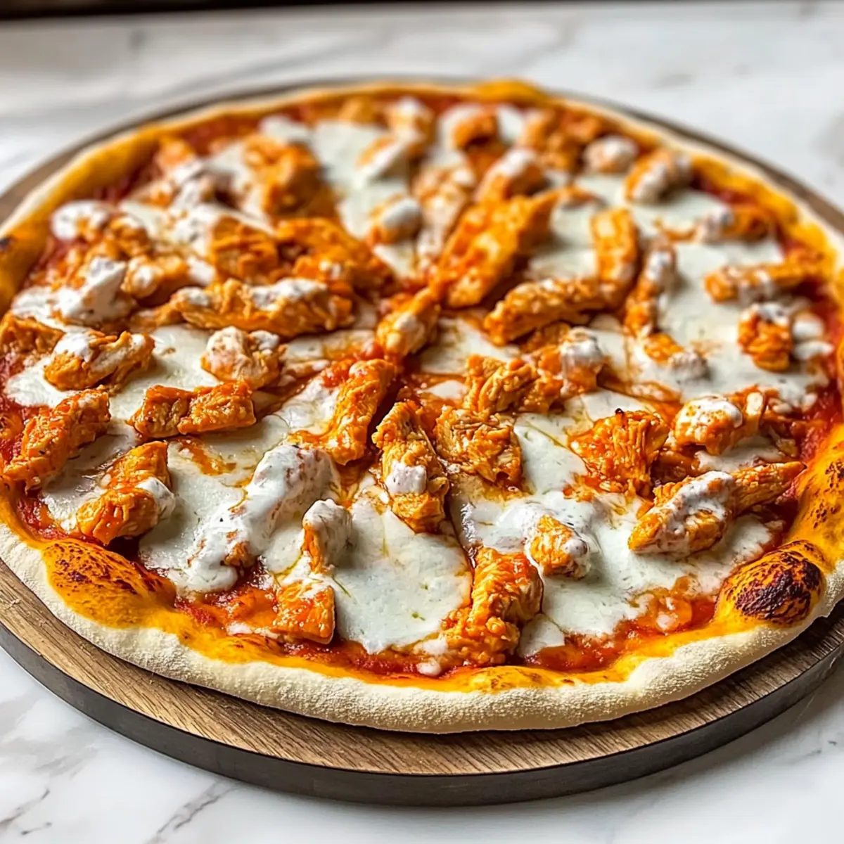 Buffalo Chicken Pizza