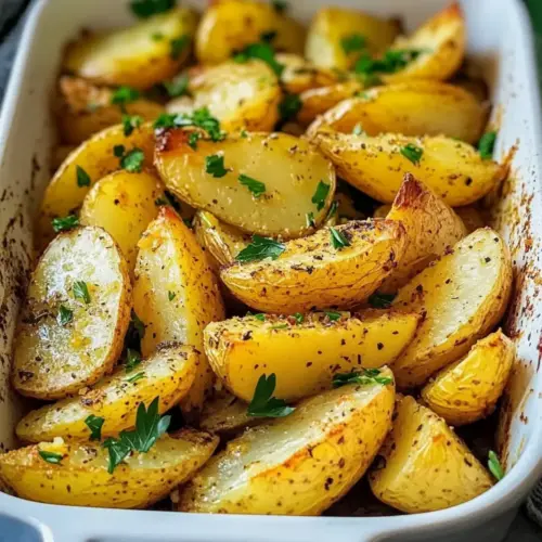 Greek Lemon Potatoes