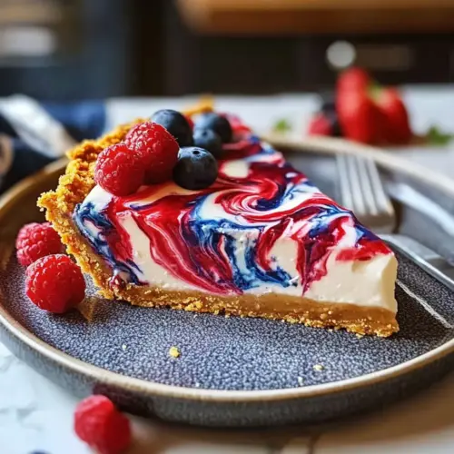 4th of July Swirl Pie