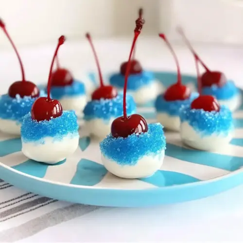 Boozy Cherry Bombs